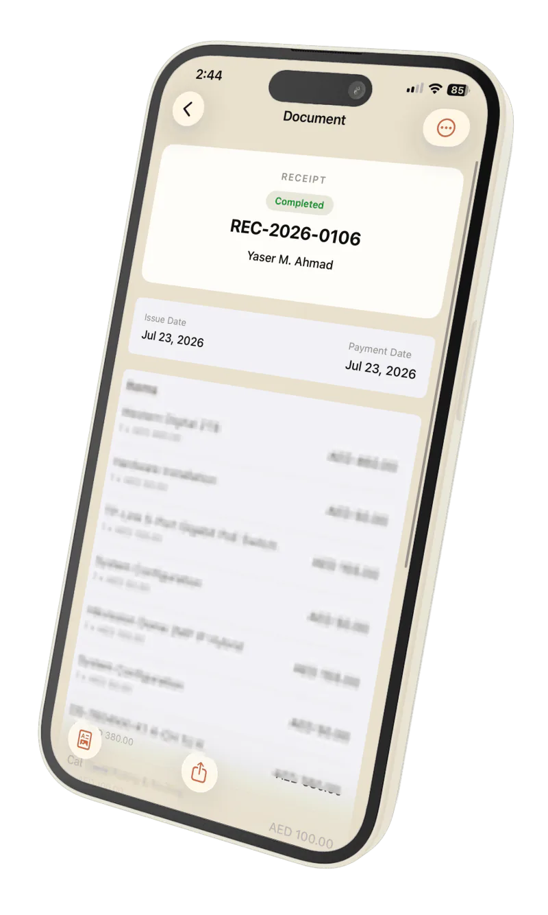 Privora Business Billing, screen 3
