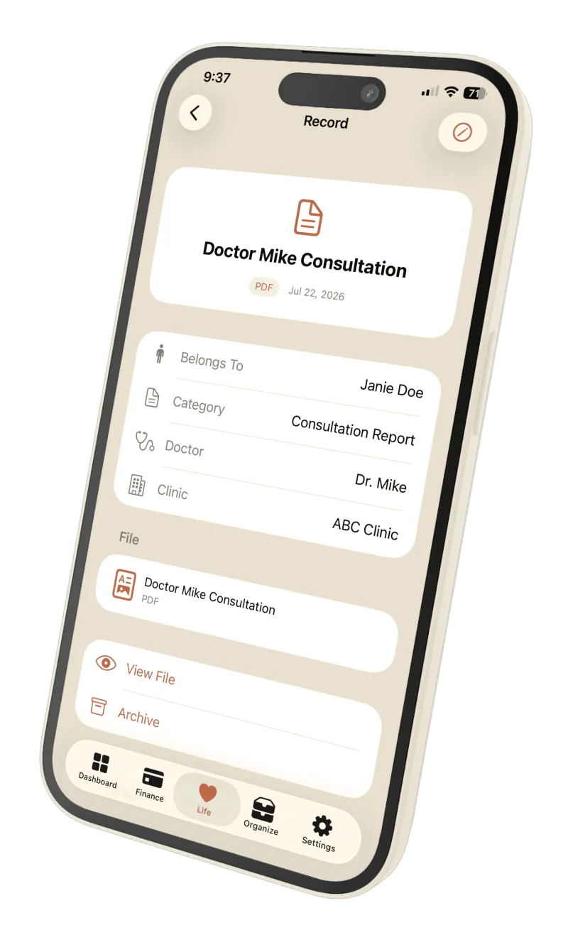 Privora Healthcare, screen 6